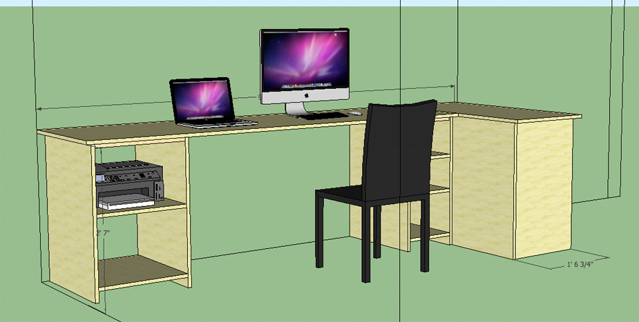 home-office-sketchup